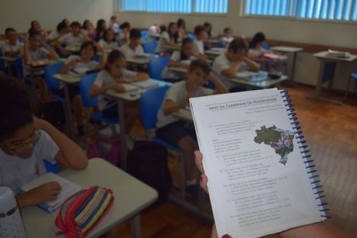 Colégio faz lançamento oficial da CF 2017 com alunos e professores