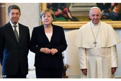 Papa Francisco recebe em audiência Angela Merkel