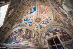 Museus Vaticanos: restauração revela duas pinturas inéditas de Rafael