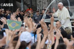 Primeira viagem internacional de Francisco: Rio de Janeiro - JMJ 2013
