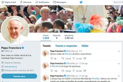Papa pede orações para viagem à Irlanda twitter-do-papa