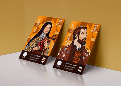 Santinho dos Padroeiros da Missão