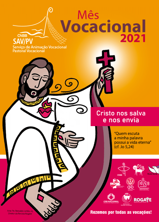 Cartaz do Mês Vocacional 2021