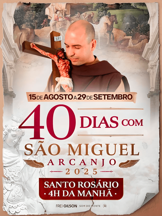 Quaresma de São Miguel Arcanjo 2025 - Convite